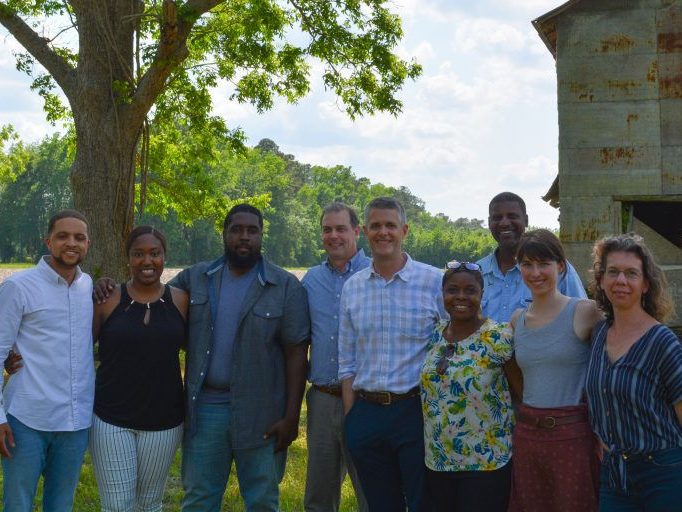 Croatan Institute Joins the Rural Beacon Initiative for the Groundbreaking of Vera Brown Farm